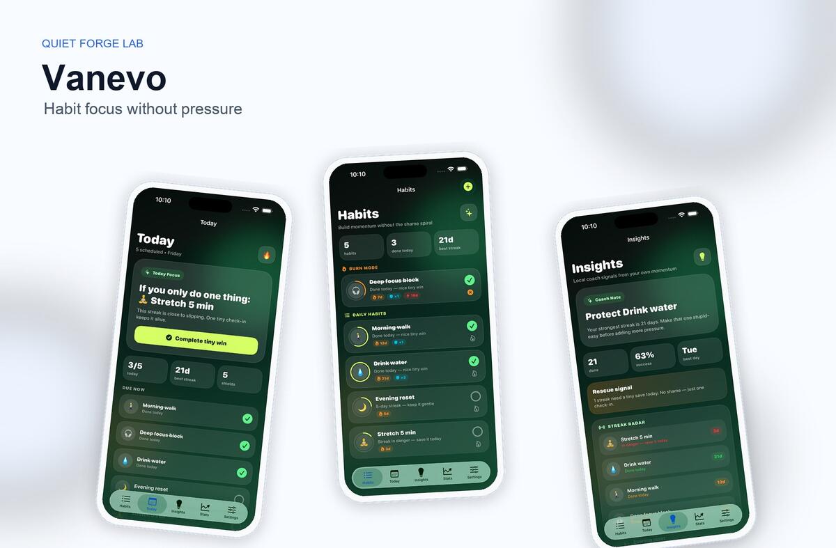 Vanevo screenshots